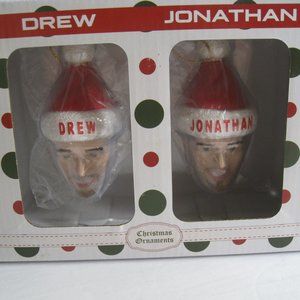 NEW Property Brothers Jonathan And Drew Christmas Ornaments Limited Edition HGTV